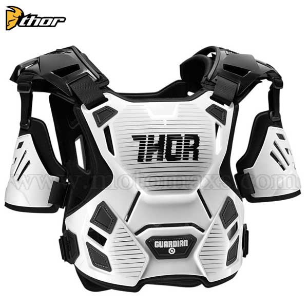 Peto Protector Thor "Guardian" Blanco-Negro.