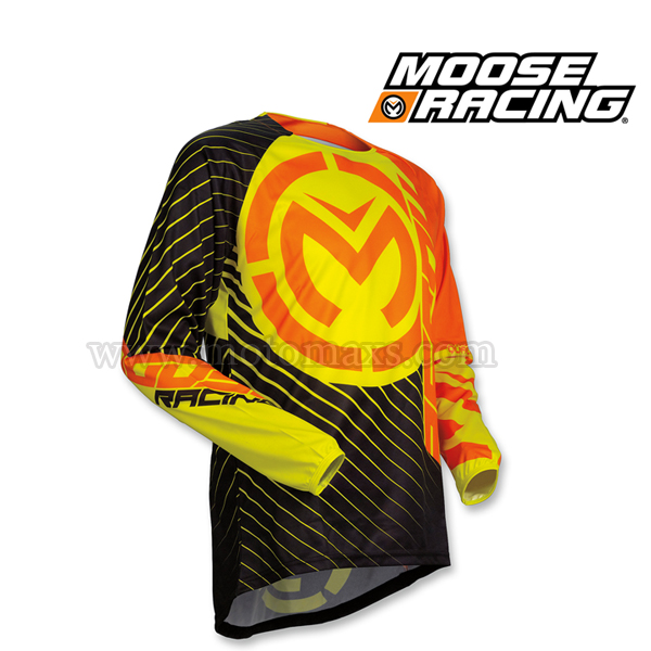 Camiseta Infantil Cross / Enduro MOOSE RACING QUALIFER Naranja