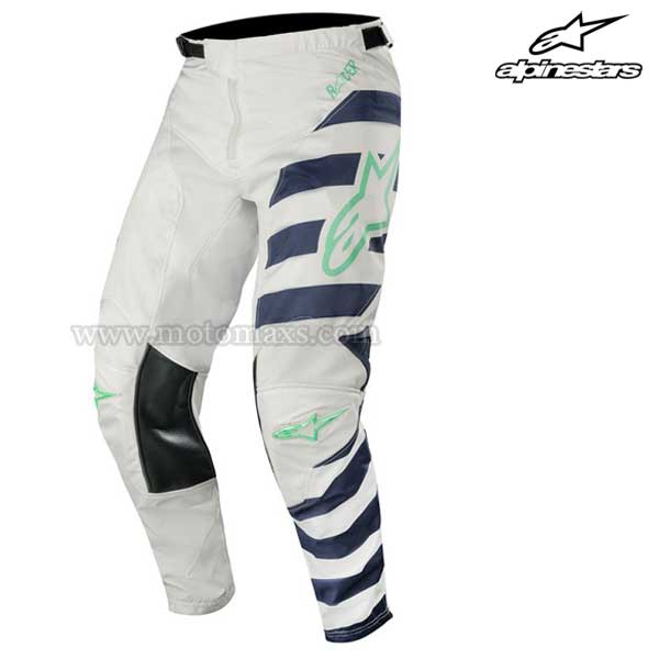 Pantalón Alpinestars "Racer Braap" Gris-Azul MA-Verde AZL.