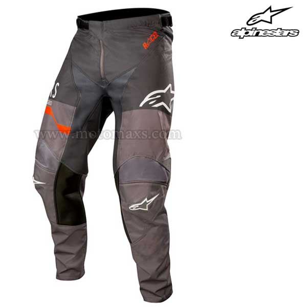 Pantalón Alpinestars "Racer Flagship" Gris-Antracita-Naranja FL.