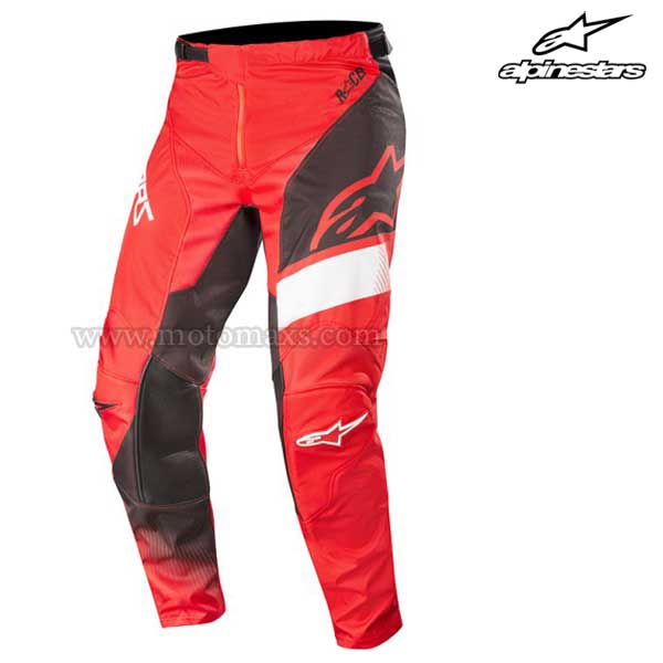 Pantalón Alpinestars "Racer Supermatic" Rojo-Negro-Blanco.