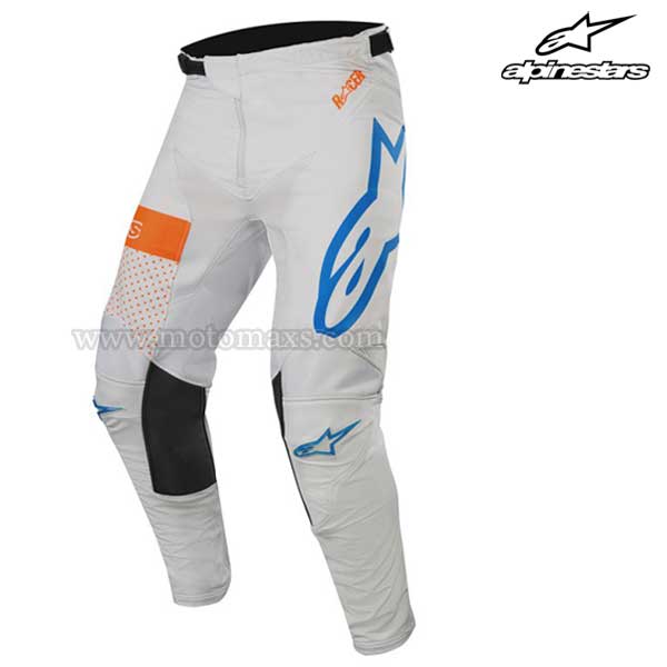 Pantalón Alpinestars "Racer Tech Atomic" Gris-Azul-Naranja FL.