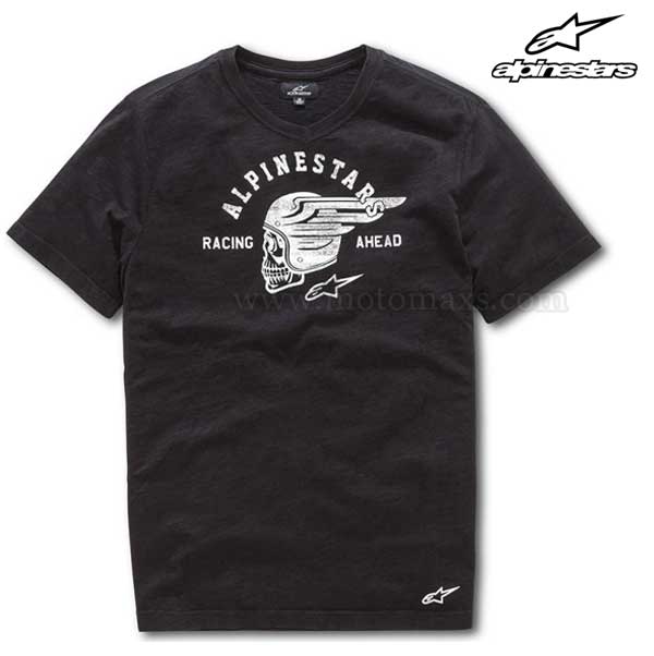 Camiseta Alpinestars "Ramp" Negra.