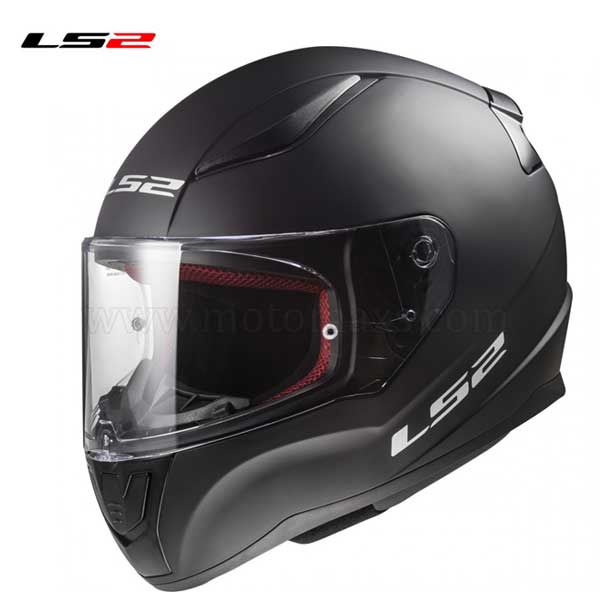 Casco LS2 Rapid FF353 "Solid" Negro Mate.