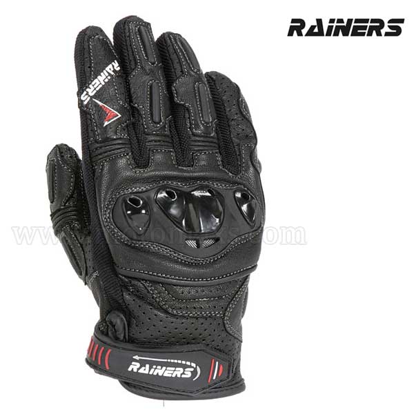 Guantes Rainers "Road" Negros.