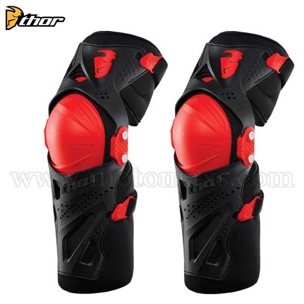 Rodilleras Thor "Force XP" Rojas.