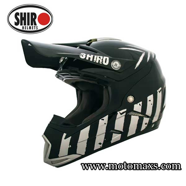 Casco Cross SHIRO MX-305 SCORPION Negro