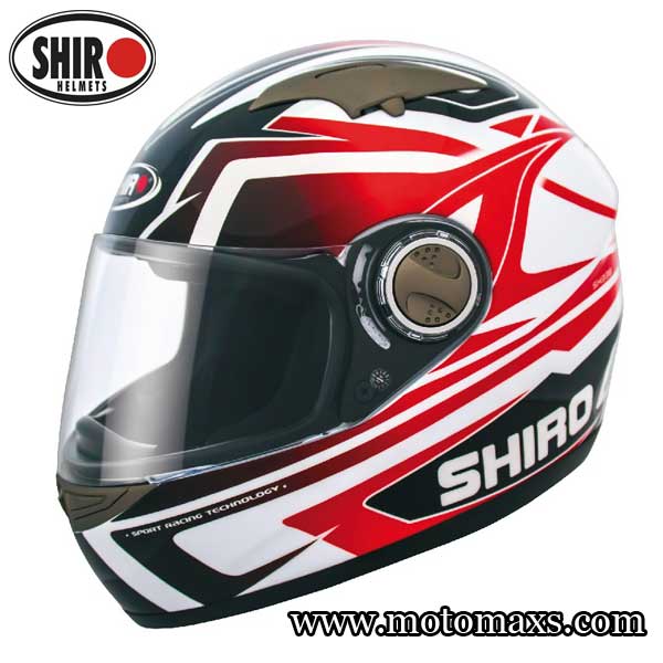 Casco SHIRO SH-338 SEPANG Rojo