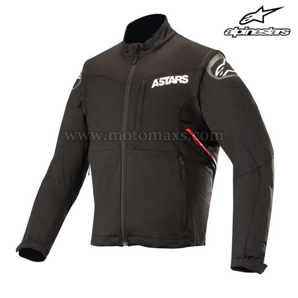 Chaqueta Alpinestars "Session Race" Negra-Roja.