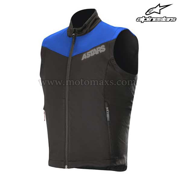 Chaleco Alpinestars "Session Race" Azul-Negro.
