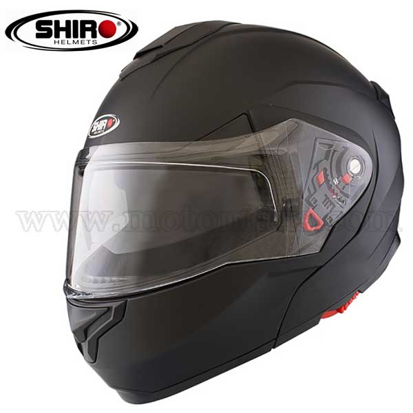 Casco Shiro SH-501 "Freedom" Negro Mate.