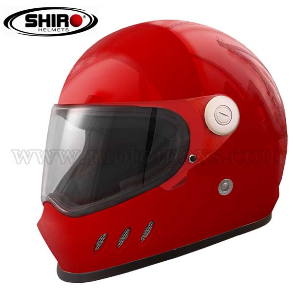 Casco Shiro SH-800 "Pure" Rojo.