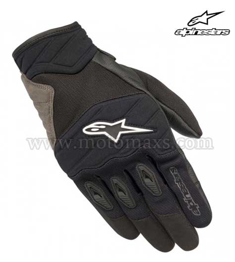 Guantes Alpinestars "Shore" Negros.
