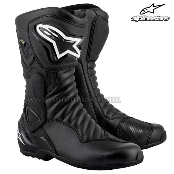Botas Alpinestars "SMX-6 V2 Gore-Tex" Negras.