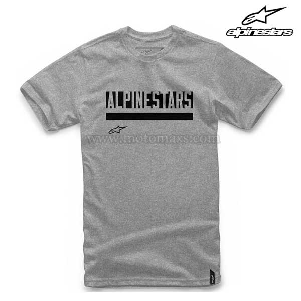 Camiseta Alpinestars "Stated" Gris Clara.