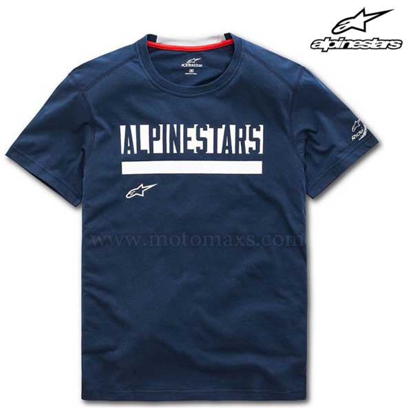 Camiseta Alpinestars "Stated Ride Dry" Azul.