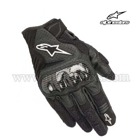 Guantes Alpinestars "Stella SMX-1 Air V2" Negros.