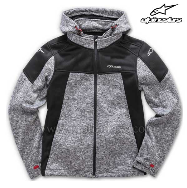 Sudadera Alpinestars "Stratified" Gris.