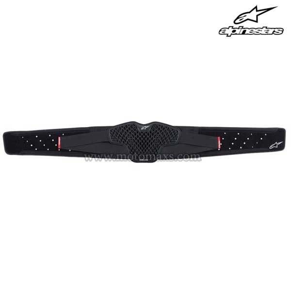 Faja Alpinestars Infantil "Sequence" Negro-Rojo.