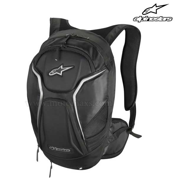 Mochila Alpinestars "Tech Aero" Negra-Blanca.