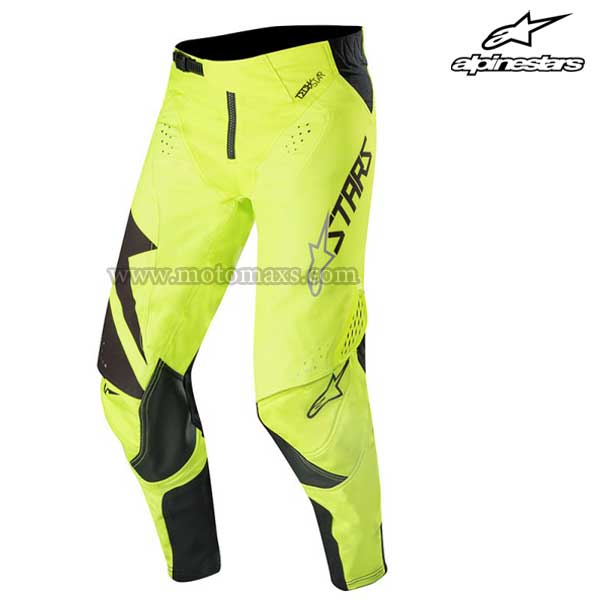Pantalón Alpinestars "Techstar Factory" Negro-Amarillo FL.