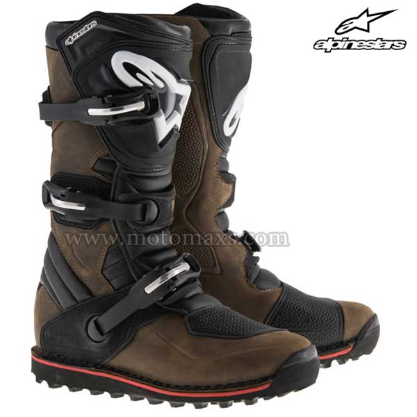 Botas Alpinestars "Tech T" Marrones.