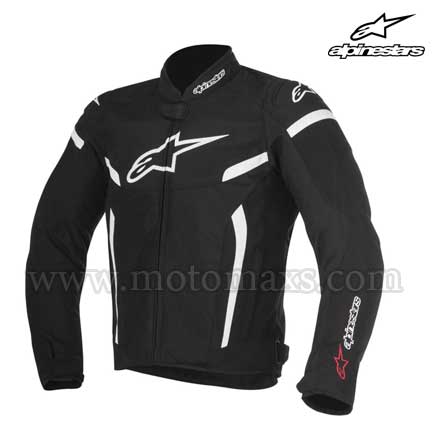 Chaqueta Alpinestars "T-GP Plus R V2 Air" Negra-Blanca.