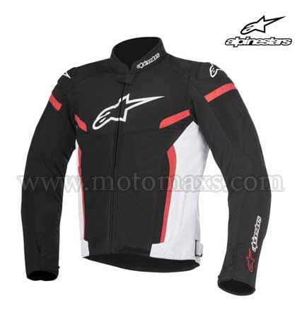 Chaqueta Alpinestars "T-GP Plus R V2 Air" Negra-Blanca-Roja.