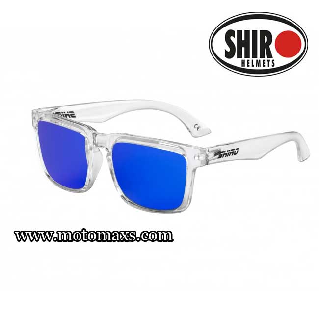 Gafas SHIRO DIAMOND Transparente Lente Azul