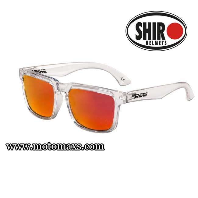 Gafas SHIRO DIAMOND Transparente Lente Roja