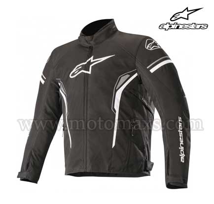 Chaqueta Alpinestars "T-SP-1 Waterproof" Negra-Blanca.