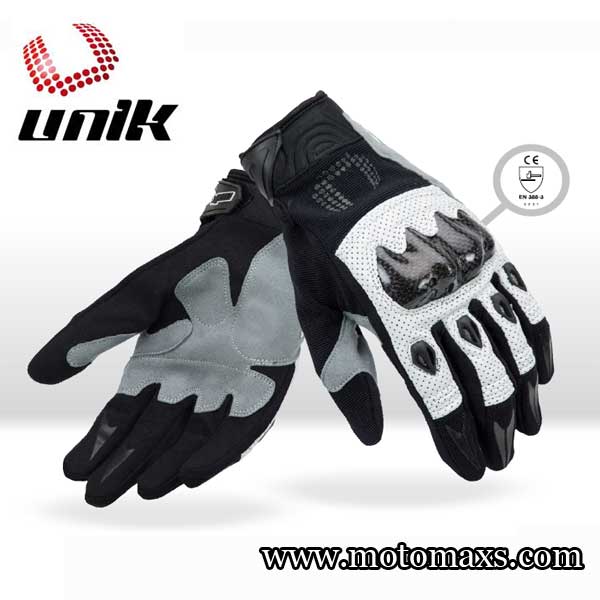 Guantes Cross UNIK X-4 Negro-Blanco