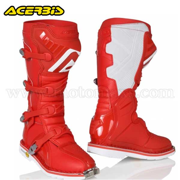 Botas Cross Acerbis "X-Pro V" Rojas.