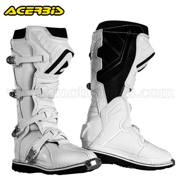 Botas Cross Acerbis "X-Pro V" Blancas.