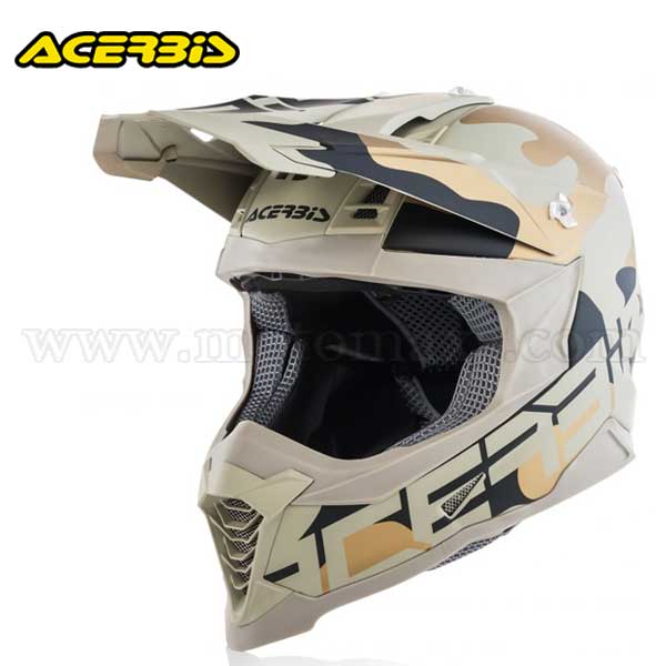 Casco Cross Acerbis "X-Racer Vtr" Camuflaje.