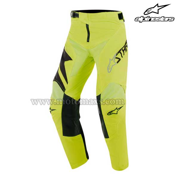 Pantalón Alpinestars Infantil "Racer Factory" Negro-Amarillo FL.